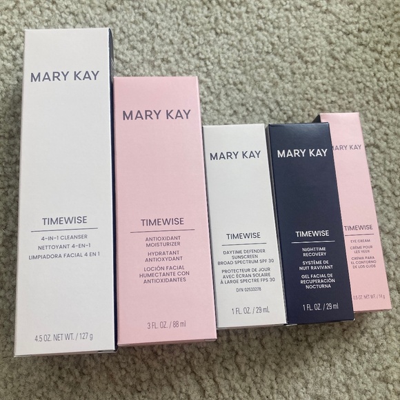 Mary Kay Ultimate TimeWise Miracle Set~ Combination to Oily W/ Eye Cream